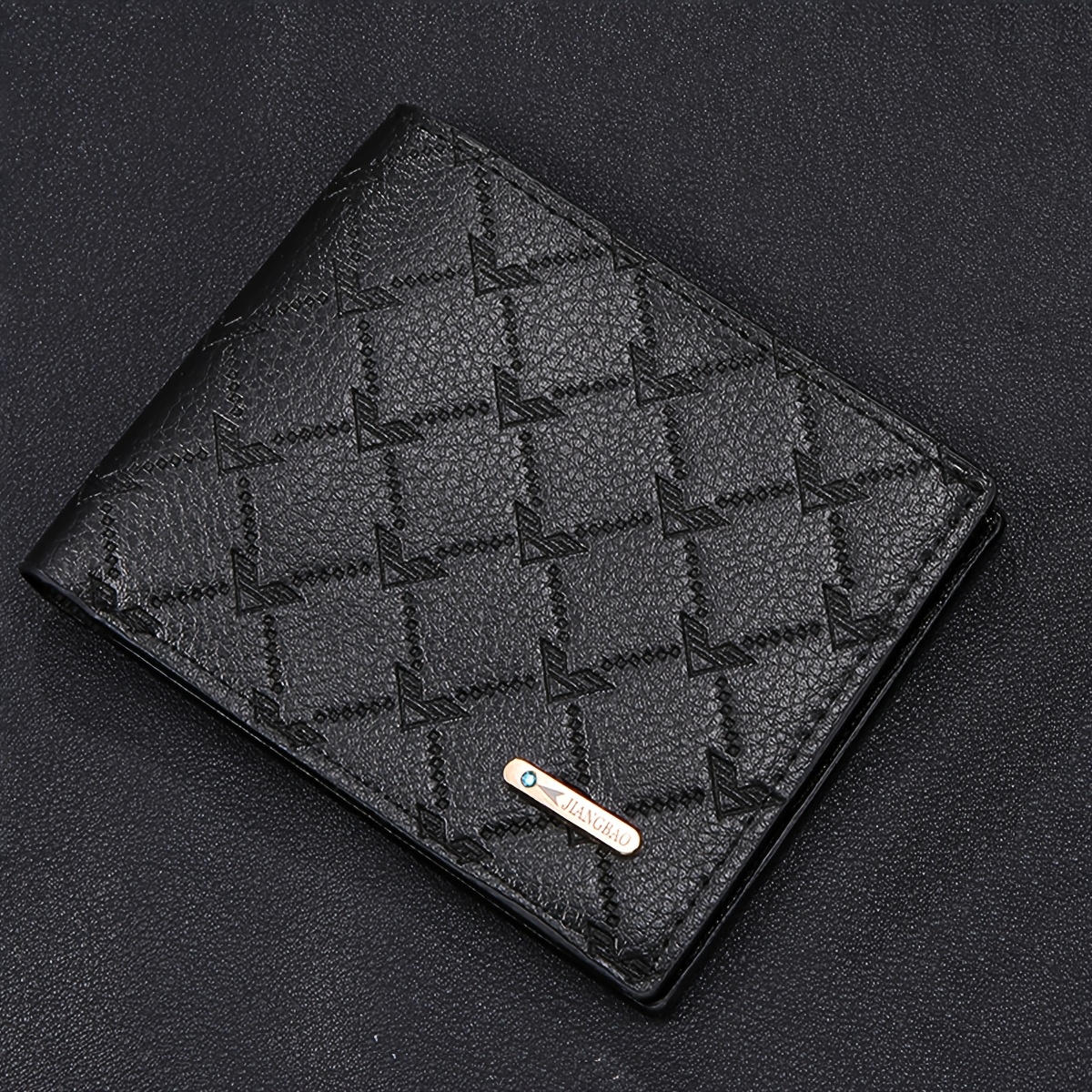 Men's Luxury Silvery Black Watch Set, Gift-Ready